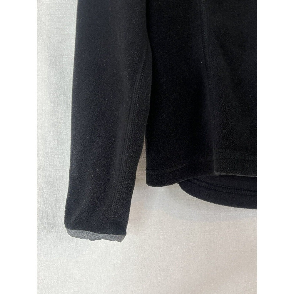 Kathmandu Womens Size 10 Fleece Jacket Black Quarter Zip - Picture 2 of 7